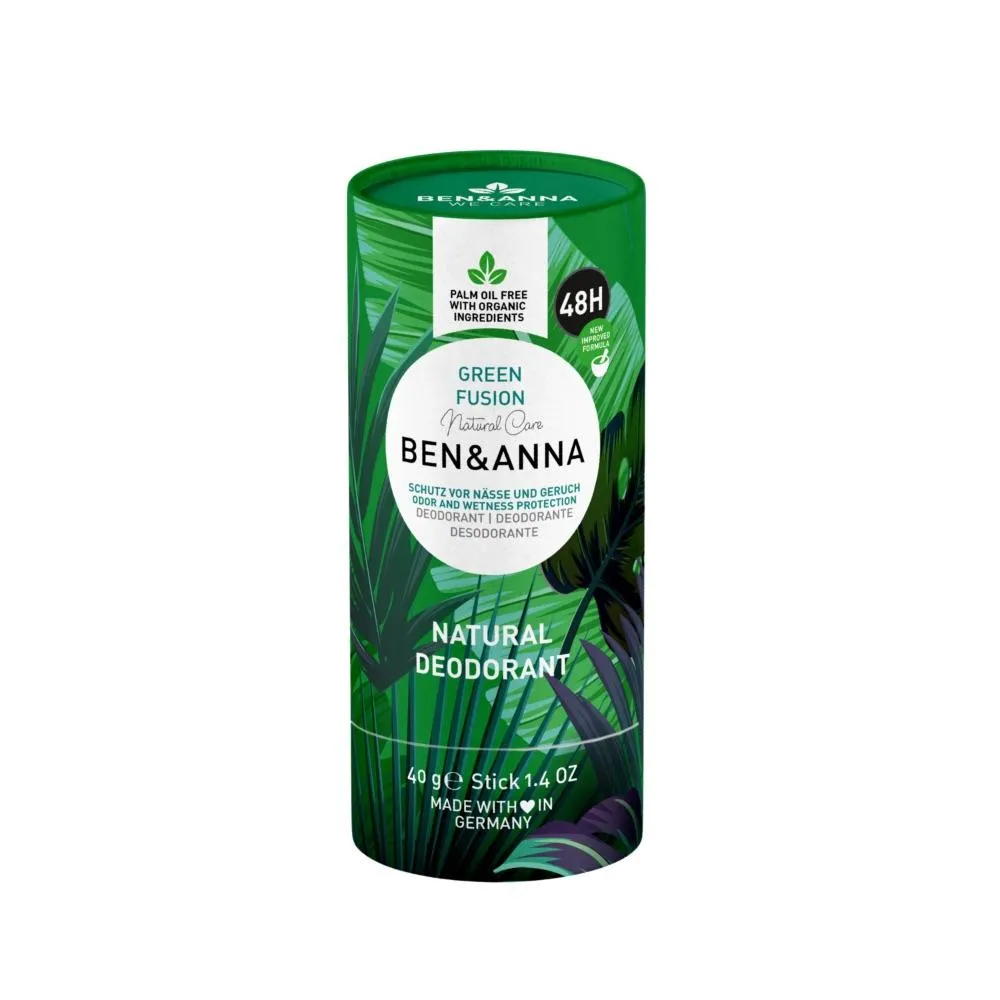 Ben & Anna Desodorante sólido (40 g) - Té verde