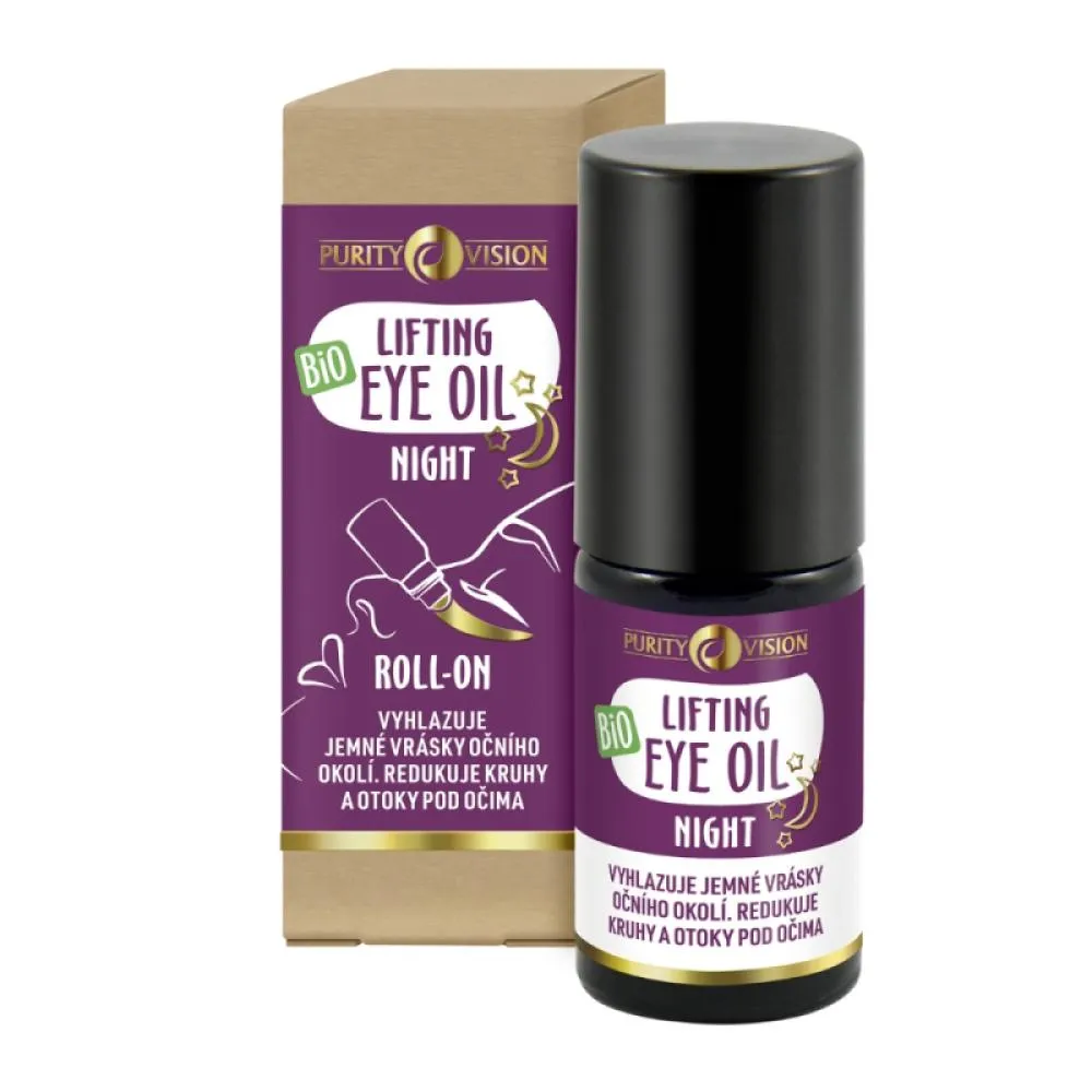 Purity Vision Aceite Bio Lifting Contorno de Ojos NIGHT roll-on - 5ml