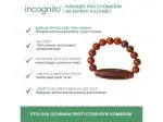 Incognito  Pulsera de madera con cápsula L