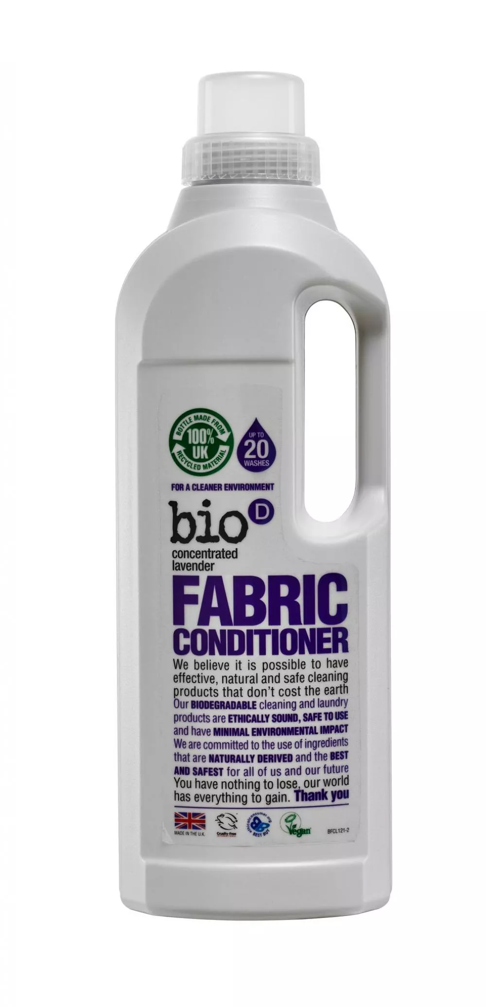 Bio-D Suavizante de ropa con aroma a lavanda (1 L)