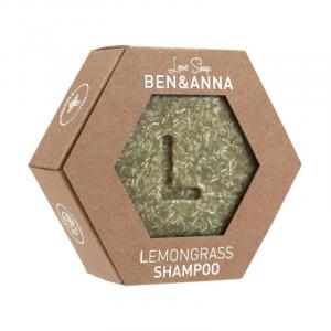 Champú sólido para cabellos secos y estresados - Lemongrass (60 g)