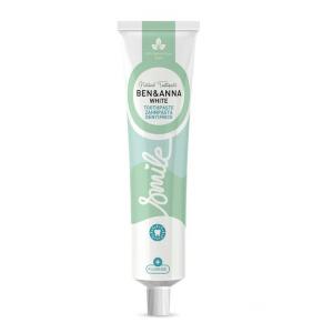 Pasta dentífrica fluorada (75 ml) - Blanca - con menta y salvia