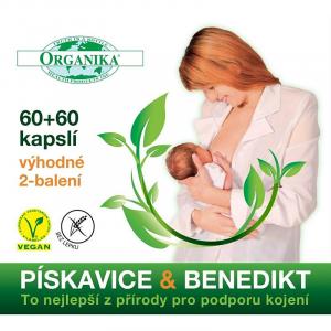 Organika Benedict's Fenugreek, 60 60 cápsulas