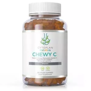 Cytoplan Chewy C Vitamina C para niños a partir de 3 años, 90 caramelos masticables