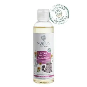 Nobilis Tilia Aceite para lavar las nalgas del bebé Mischa 200 ml