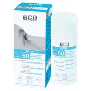 Eco Cosmetics Protector solar neutro sin perfume SPF 50 BIO (100ml)