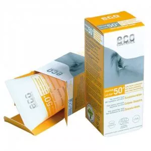 Eco Cosmetics Protector solar SPF 50 BIO (75 ml) - ligeramente tintado