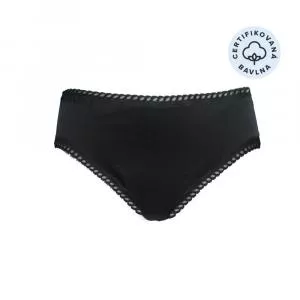 Ecodis Anaé by Menstrual panties Panty para menstruación abundante - negro M - de algodón orgánico certificado