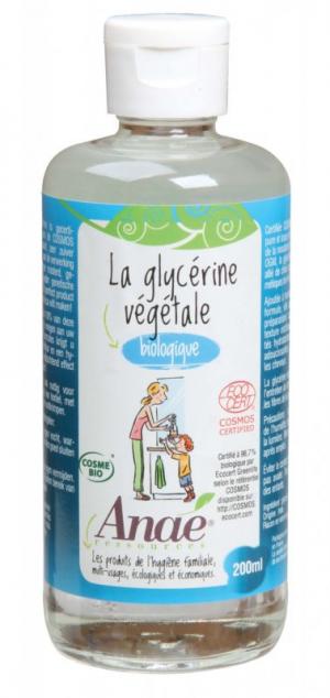 Anaé de Glicerina Vegetal BIO (200 ml) - hidrata y suaviza la piel