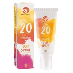 Protector solar en spray SPF 20 BIO (100 ml) - 100% natural, con pigmentos minerales