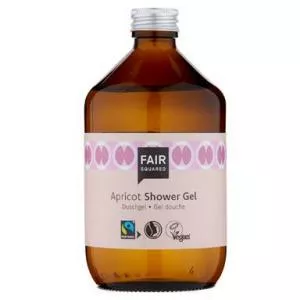 Fair Squared Gel de ducha con albaricoque (500 ml) - nutre y calma la piel
