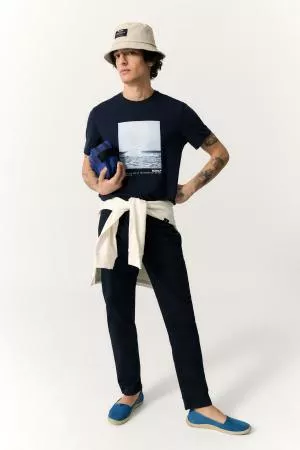 Ecoalf Glacieralf T-shirt Man Navy