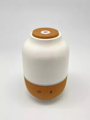 Innobiz Difusor ultrasónico de porcelana Lealia - aspecto sofisticado y funcionalidad perfecta