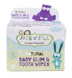 Jack n Jill Toallitas húmedas infantiles para encías y dientes (25 uds.)