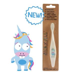 Cepillo de dientes infantil Unicornio - hecho de almidón de maíz