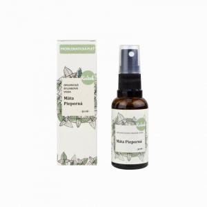 Agua de hierbas con spray - menta BIO (30 ml)