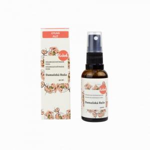 Agua floral con spray - Rosa de Damasco BIO (30 ml) - uso universal