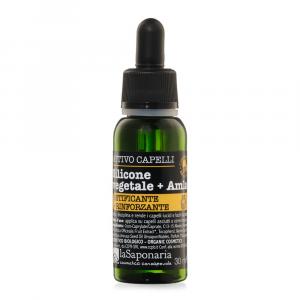 Amla Silicona vegetal - Aceite para cabello seco (30 ml) - domestica el cabello rebelde