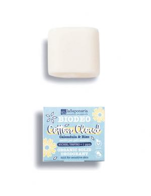 Desodorante sólido Cotton Cloud BIO (40 g) - sin perfume ni bicarbonato de sodio