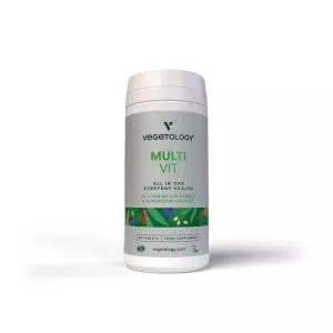 Vegetology MultiVit - Multivitaminas y minerales para veganos, 60 comprimidos