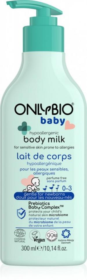 Loción corporal hipoalergénica para bebés (300 ml)