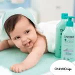 OnlyBio Leche corporal suave para niños (300 ml) - para recién nacidos y niños mayores