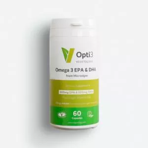 Vegetology Opti3 Omega-3 EPA & DHA con vitamina D 60 cápsulas