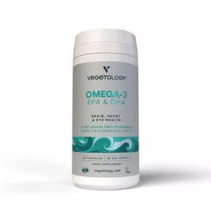 Vegetology Opti3 Omega-3 EPA & DHA con vitamina D 60 cápsulas