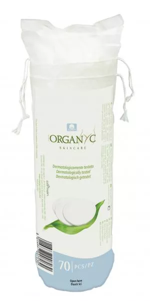 Organyc Bastoncillos de algodón exfoliantes (70 unidades) - 100% algodón orgánico