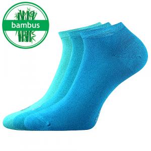 Calcetines de mezcla de bambú azul