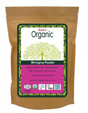 Tratamiento a base de plantas BIO (100 g) - Bhringraj - para el crecimiento del cabello