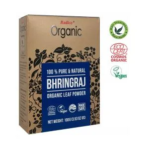 Radico Tratamiento a base de plantas BIO (100 g) - Bhringraj - para el crecimiento del cabello