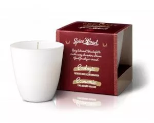 The Greatest Candle in the World Vela perfumada en vidrio (130 g) - madera y especias
