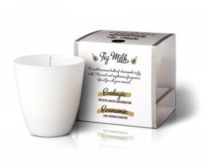 Vela perfumada en vidrio (130 g) - higo