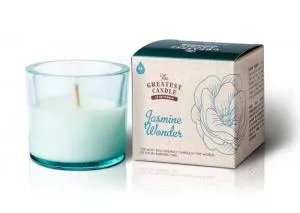 The Greatest Candle in the World Vela perfumada en vidrio (75 g) - jasmine miracle