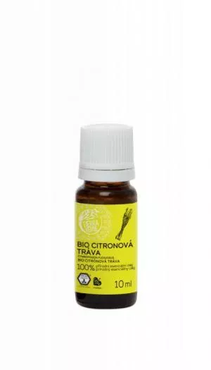 Tierra Verde Aceite esencial de hierba de limón BIO (10 ml) - ayuda al agotamiento