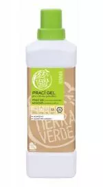 Tierra Verde Gel para lavar la ropa para pieles sensibles (1 l) - ideal para personas con eczema, alergias y niños