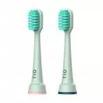 TIO SONIK Cabezal de recambio para el. cepillo dental sónico (2 piezas) - compatible con los modelos de cepillo dental philips sonicare