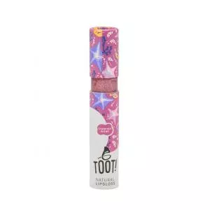 TOOT! Brillo de labios natural rosa púrpura - Starfish Shine (5,5 ml) - adecuado para labios sensibles y alérgicos