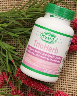 TrioHerb - apoyo a la producción de leche, lactancia y amamantamiento, 60 cápsulas