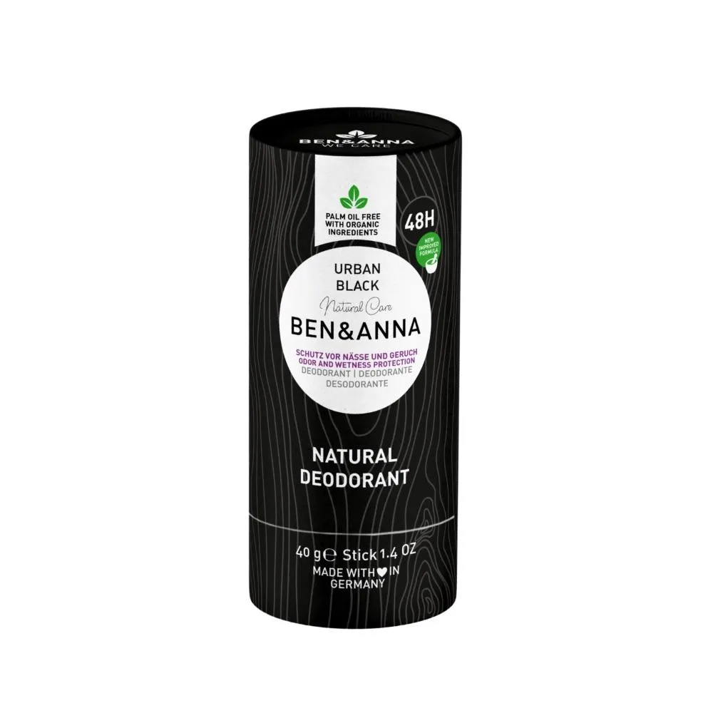 Ben & Anna Desodorante sólido (40 g) - Urban Black