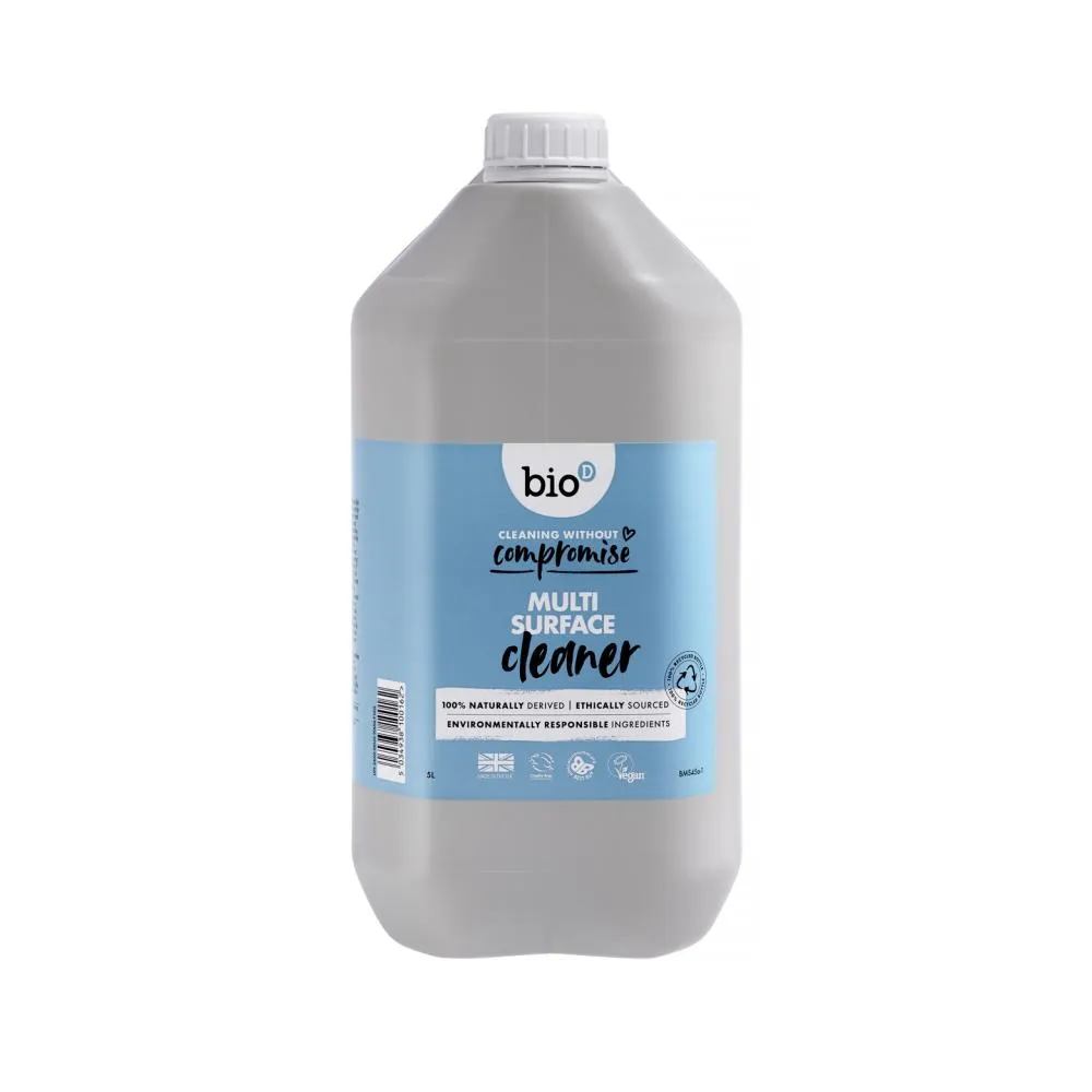 Bio-D Limpiador universal con desinfectante con aceite de naranja - bote (5 L)