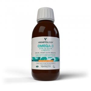 Líquido Vegetológico Opti3. Omega-3 EPA y DHA, con vitamina D, 150 ml