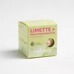 Velvety Bomba de baño con aceite de macadamia - Lima (50 g)