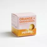 Velvety Bomba de baño con aceite de espino amarillo - Naranja (50 g)