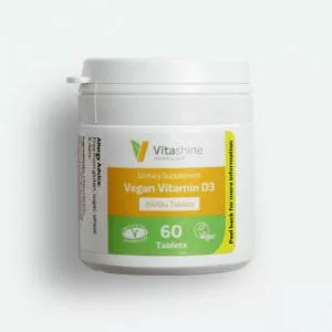 Vegetology Vitashine vitamina D3 comprimidos 2500 iu 60 comprimidos