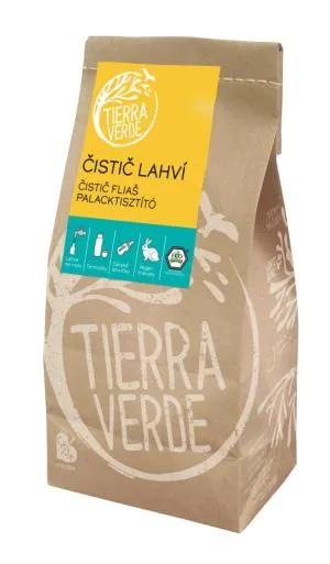 Tierra Verde Limpiador de botellas (1 kg) - para facilitar el lavado de botellas y viales