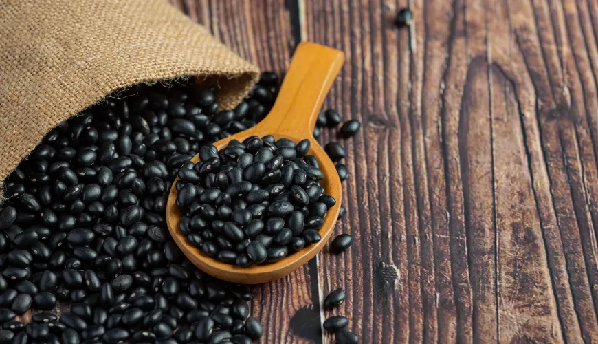 La ensalada de lentejas negras es un plato ideal para todos.