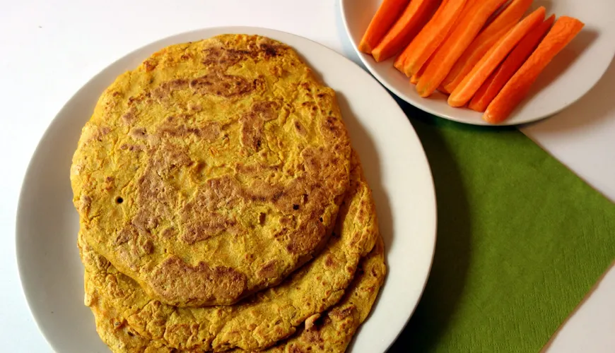 Prueba las fáciles tortitas de garbanzos llenas de proteínas