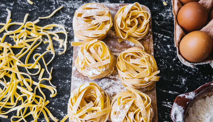 Receta de pasta casera que puedes personalizar